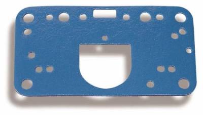 Holley - Metering Block Gasket - Blue non-stick metering block gasket Fits most 4150 carbs