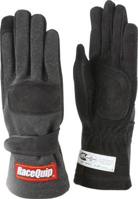 Racequip - 355 Series Double Layer Large Glove-Black