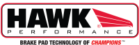 Hawk Performance - Hawk HB119M594 Black 1978-up Metric GM Brake Pads High Performance Circle Track