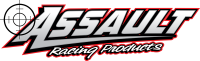 Assault Racing Products - 3" Billet Black Aluminum Universal Fan Spacer - Ford/Chevy Stock Car Modified