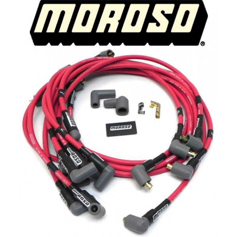 Moroso 73690 Ultra 40 Spark Plug Wires Big Block Chevy 402 427 454 BBC