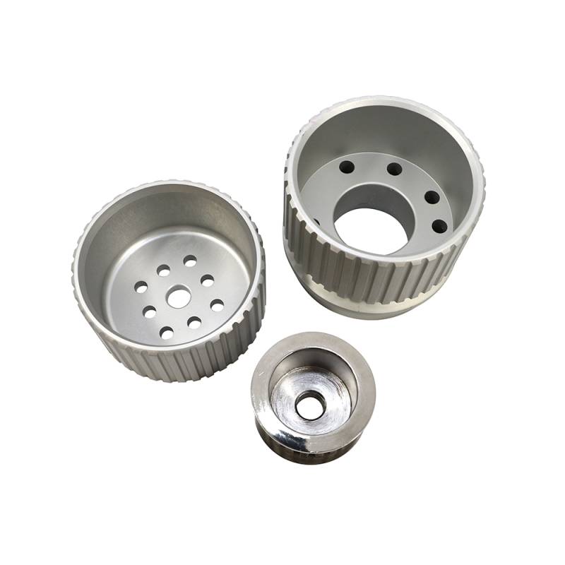 BBC Big Block Chevy Billet Aluminum Gilmer Belt Drive Pulley Kit 396