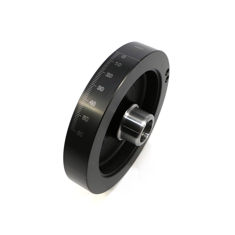 Assault Racing 6″ Harmonic Balancer For 350 Chevy – Lightweight SBC Internal Balance, Black Finish