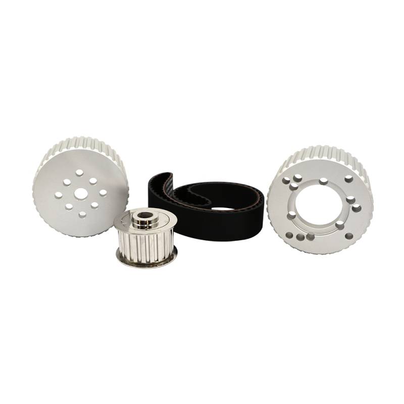 BBM Big Block Mopar Billet Aluminum Gilmer Belt Drive Pulley Kit 383