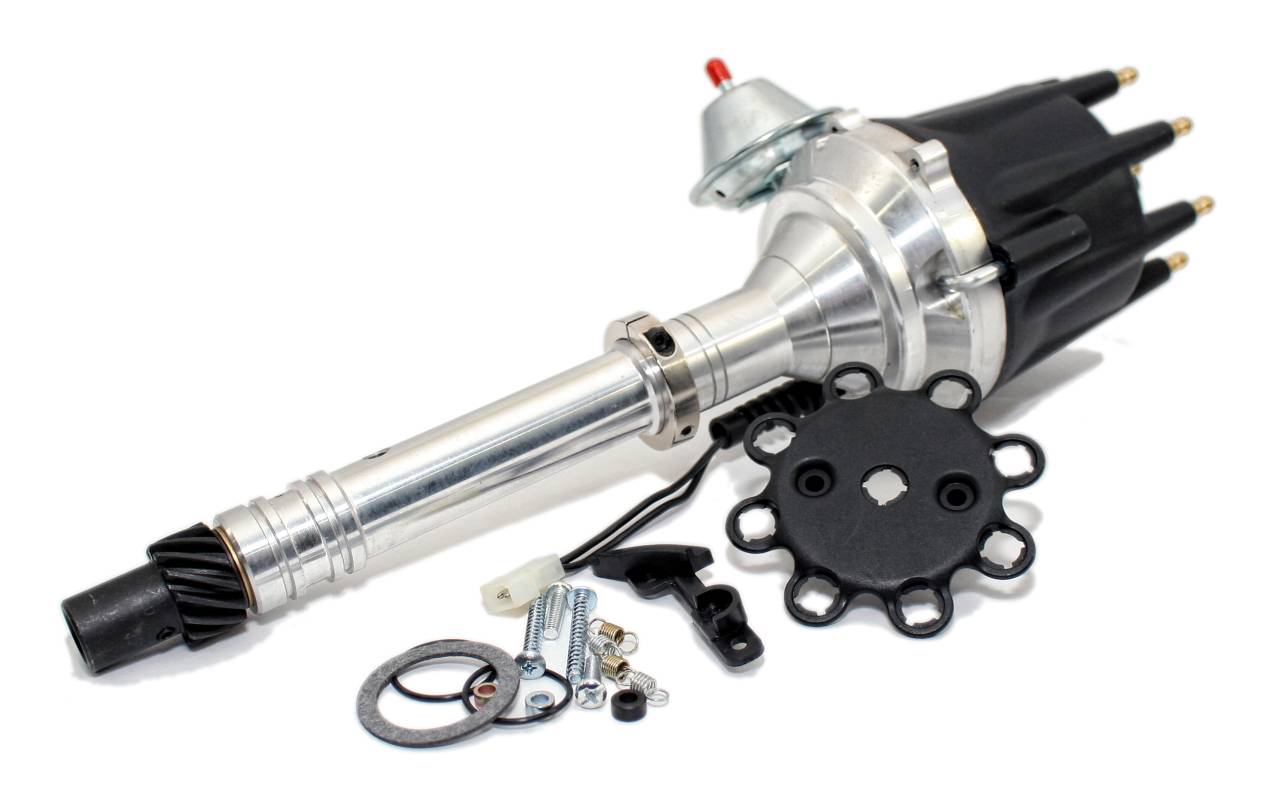 Small & Big Block Chevy V8 Pro Billet Distributor SBC BBC 350 454 w/ Vac Advance
