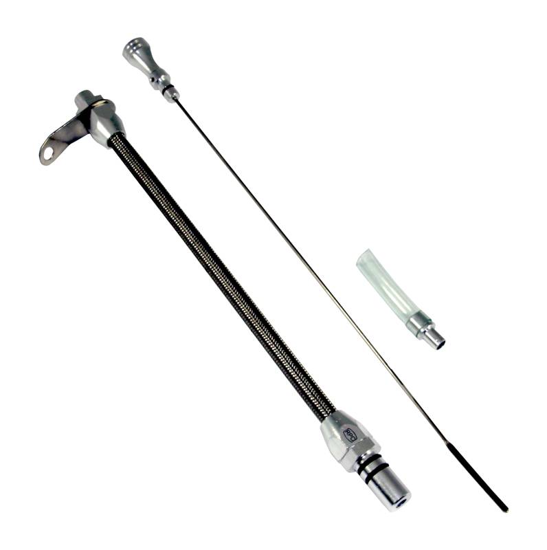 Transmission Dipstick th 400 turbo chevy gm and tube steel stainless flexible fi