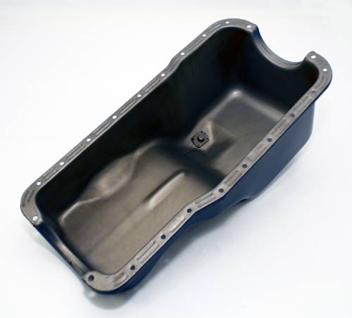 SBF Ford 302 Front Sump Oil Pan Dark Blue Small Block Windsor 260 289 5.0