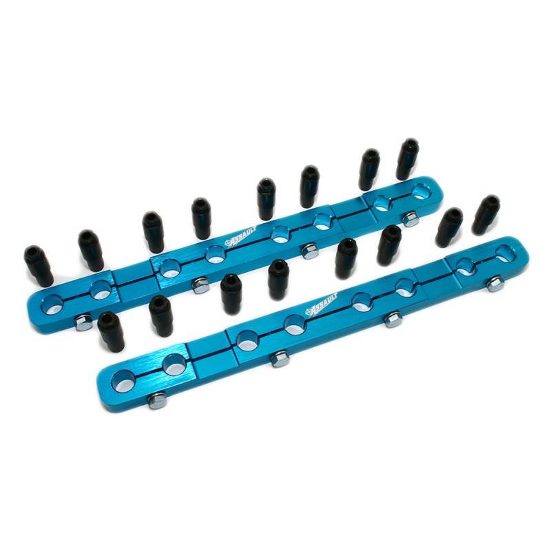 Small Block Ford 289 302 351W Billet Aluminum Stud Girdle Kit w/ 7/16