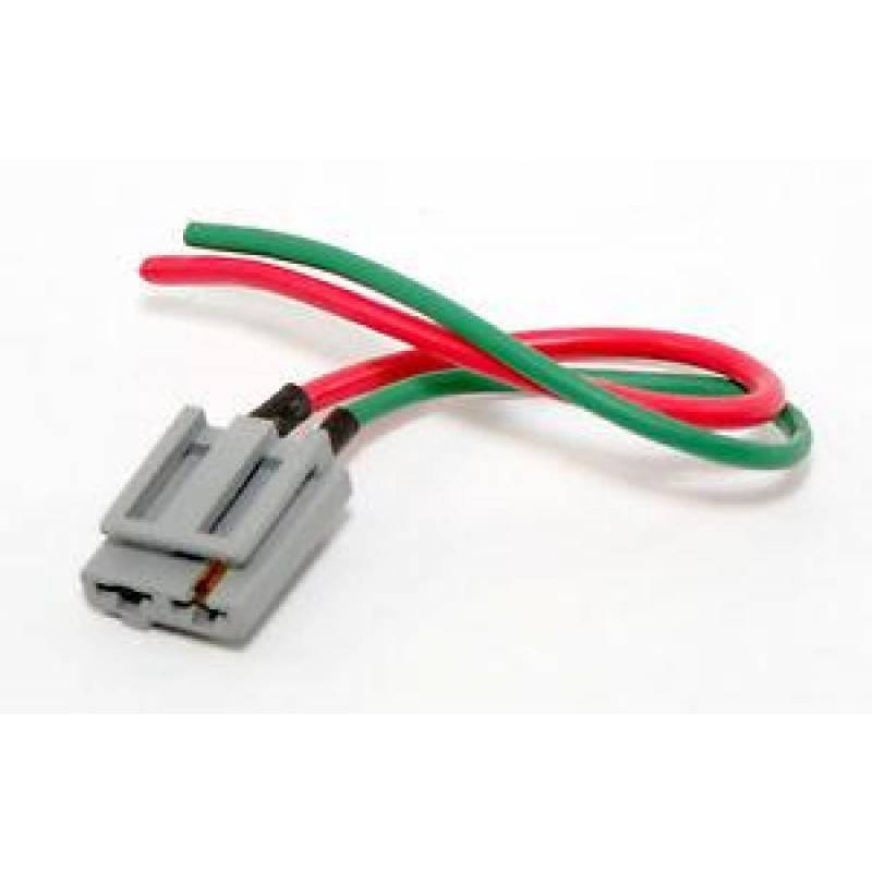 B Blesiya HEI Distributor Wire Harness Dual Connector Pigtail for 12V Power Tachometer White
