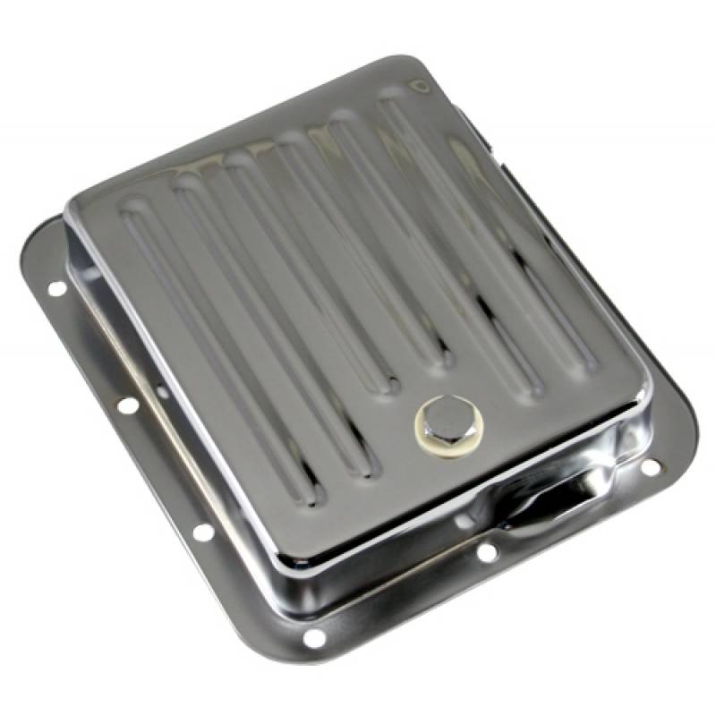 Pan Fill Ford C4 Chrome Steel Automatic Transmission Pan Stock Capacity