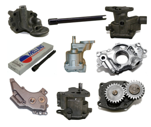 Engine Components - Oil Pumps and Shafts