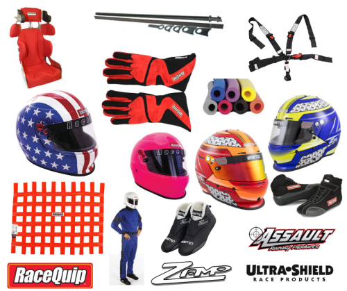 Dirt Track Racing  - Safety Gear and Seats 
