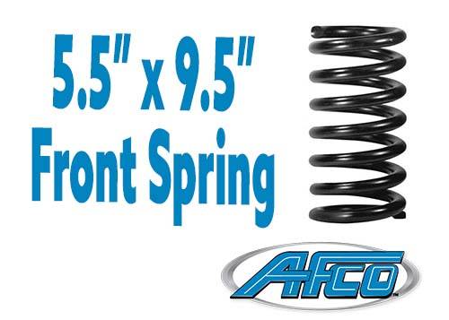 AFCO Springs  - 5.5" x 9.5" Front Springs 