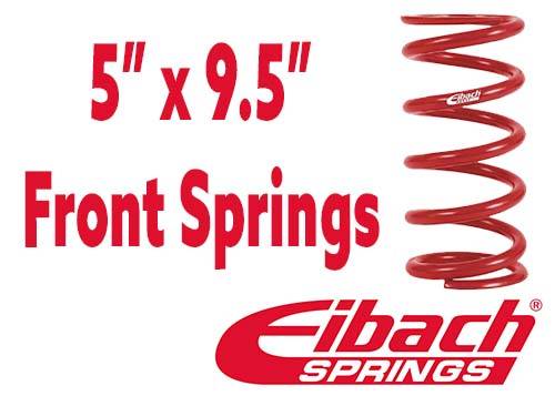 Eibach Springs  - 5" x 9.5" Front Spring