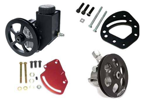 Steering Components  - Power Steering Pumps and Brackets 