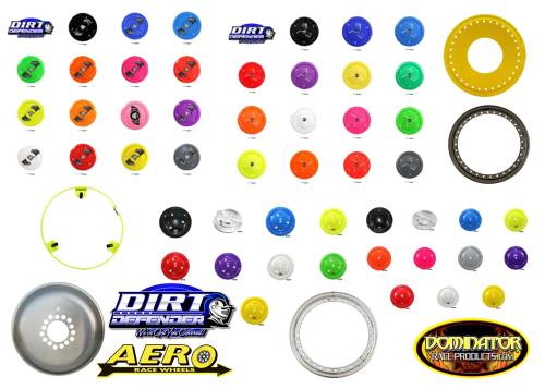 Wheels and Tires - Mud Covers, Inner Mud Plugs, Rings