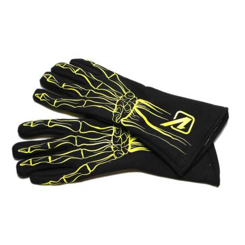 Velocita Racing Gloves  - Flo Yellow 