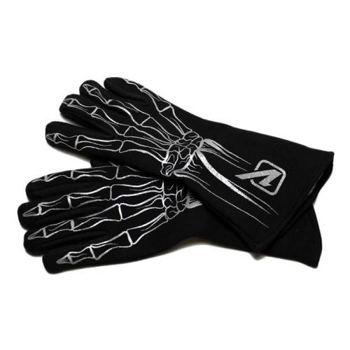 Velocita Racing Gloves  - Silver