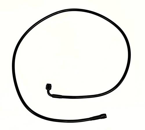 Brake Line - Black Coated #3 Straight/90 Degree