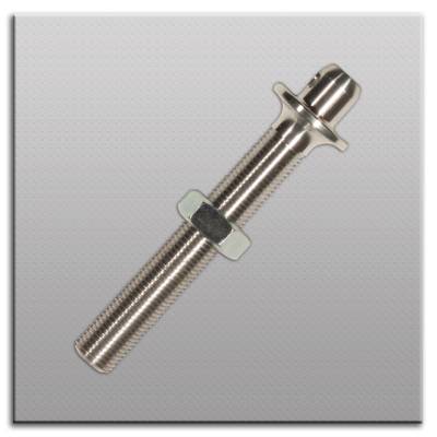 Wehrs Machine - Wehrs Machine WM2594 Gundrilled Aluminum 4" Long Hood Pin with Flange