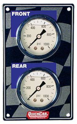 Quick Car - QuickCar 61-101 Vertical Mini Brake Bias Gauge Panel 1500 PSI