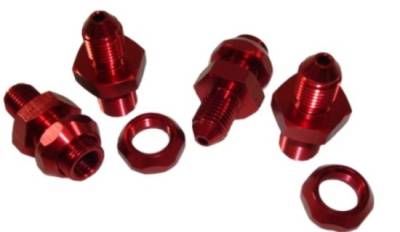 Precision Racing Components - PRC -3AN x 3/16" Inverted Flare Bulkhead Brake Line Fitting-Sold Individually M2513