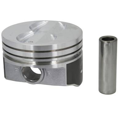 Speed Pro - Speed Pro FMP H345DCP 350 Small Block Chevy Flat Top Pistons Coated Piston 5.7"