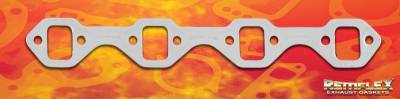 Remflex Exhaust Gaskets - Remflex Exhaust Gaskets Ford 302-351W 1-1/8 x 1-1/2 square port  Ford, 302ci ('81-'95), 351ci ('69-'97) Windsor, 2/Set