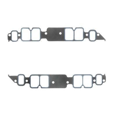 Fel-Pro Gaskets - FEL-Pro Intake Gaskets BBC rectangle port with upper intake bolts