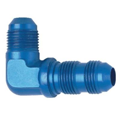 Fragola - Fragola 483310 10 AN Aluminum 90 Degree Bulkhead Hose Fitting IMCA USRA NHRA