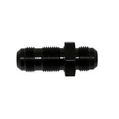 Fragola - Black-4 AN Flare Straight Bulkhead
