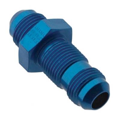 Fragola - Blue -10 AN Flare Straight Bulkhead