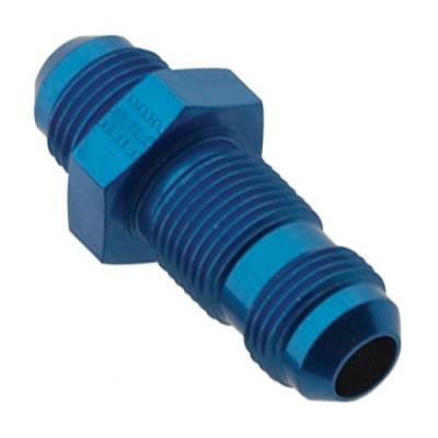Fragola - Blue -8 AN Flare Straight Bulkhead