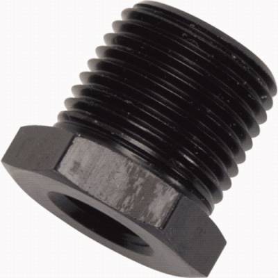 Fragola - Black Pipe Bushing (A=3/8" B=1/8" Pipe Size)