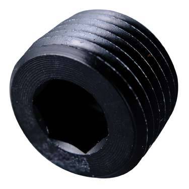 Fragola - Black 1/2" NPT Pipe Plug