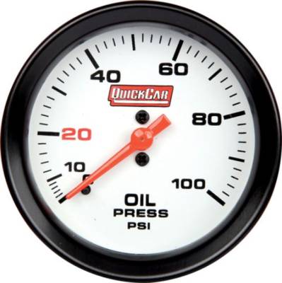 Quick Car - QuickCar 611-7003 Extreme Gauge Series Oil Pressure Gauge 2-5/8"