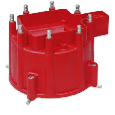 MSD - MSD Ignition 84111 GM Chevy Extreme Output HEI Distributor Large Cap Red V8