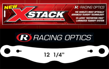 Racing Optics Inc - Racing Optics XStack 10211C 12-3/8" Button Center-Bell Vador -1 Sleeve of 30