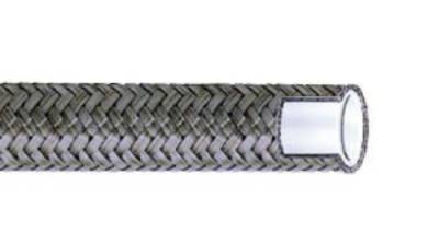 Aeroquip Performance Products - Aeroquip FBC0600 Teflon Hose - Size: -6 Stainless Steel Braided-Sold by the Foot