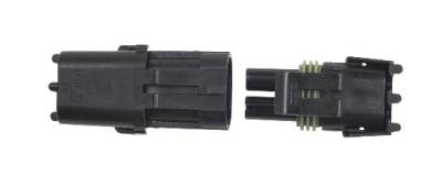 MSD - MSD 8173 2-Pin Weathertight Connector Single Pack