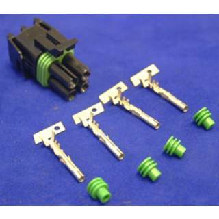 American Autowire - American Autowire 500314 Female 4 Way Weather-PAC Connector