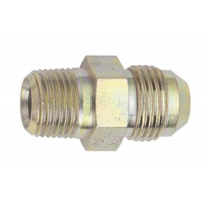 Fragola - Fragola 581603 3 AN to 1/8 NPT Male Straight Adapter -Steel IMCA USRA NHRA