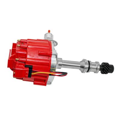 Assault Racing Products - Small Block Ford 260 289 302 Complete HEI Distributor Red Cap 65K Ignition Coil