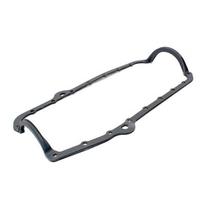 Assault Racing Products - 55-85 Small Block Chevy 350 400 Rubber 1 Piece Oil Pan Gasket 2-Piece Rear Main