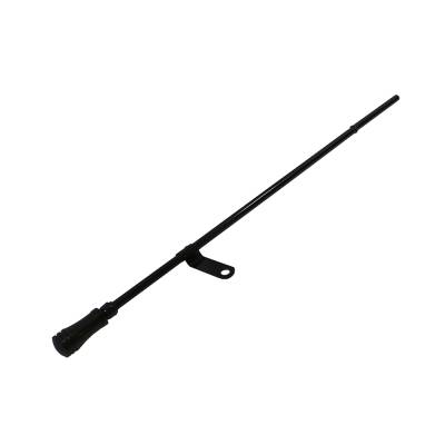 Assault Racing Products - BBC Black Billet Handle Engine Oil Dipstick Tube 427 454 1965-90 Big Block Chevy