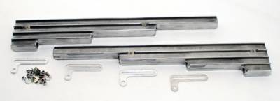 Assault Racing Products - SBC Billet Aluminum Retro Finned Spark Plug Wire Looms Small Block Chevy