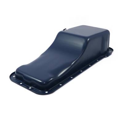 Assault Racing Products - Ford FE Big Block Blue Oil Pan Front Sump - Stock Capacity 352 390 406 427 428