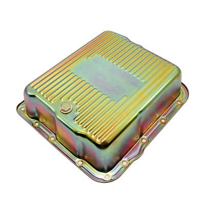 Assault Racing Products - GM 700R4 4L60E Zinc Deep Transmission Pan Extra Cap 4L60 4L65E Automatic Trans