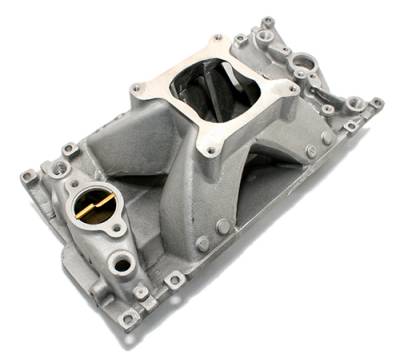 Assault Racing Products - SBC CHEVY High Rise Aluminum Vortec Single Plane Intake Manifold 350