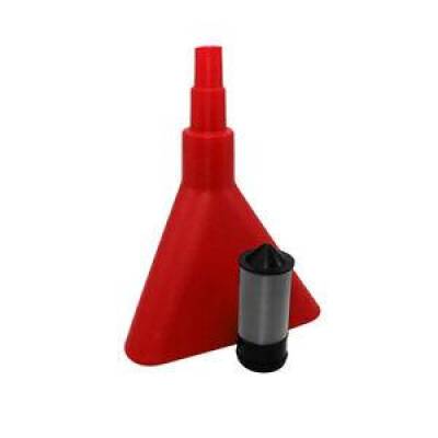 KMJ Performance Parts - JAZ Triangular Funnel & Filter For VP 5 Gallon Racing Fuel 5 Gallon Gas Can Jugs